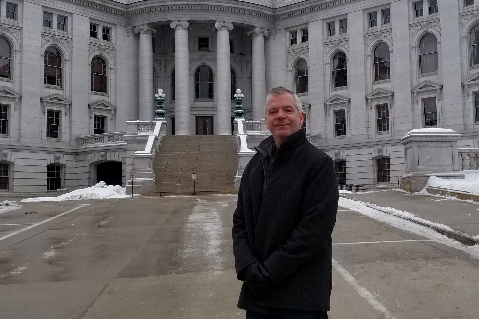 Mike Trehey at Wisconsin State Capitol