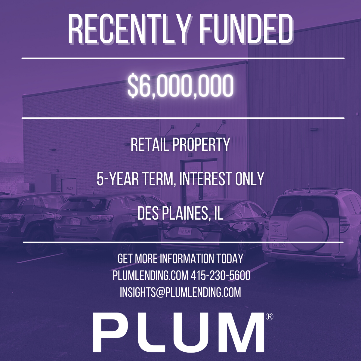 Recently Funded Des Plaines